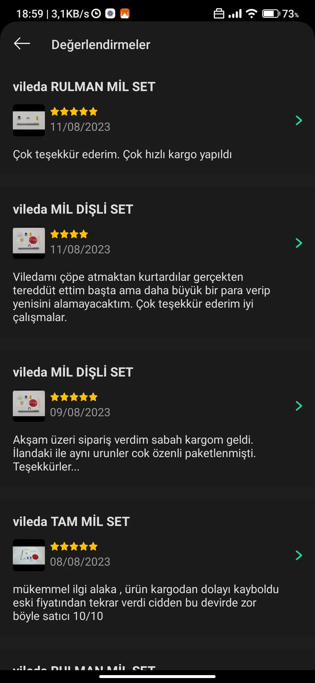 vileda rulman değişimi yorumu